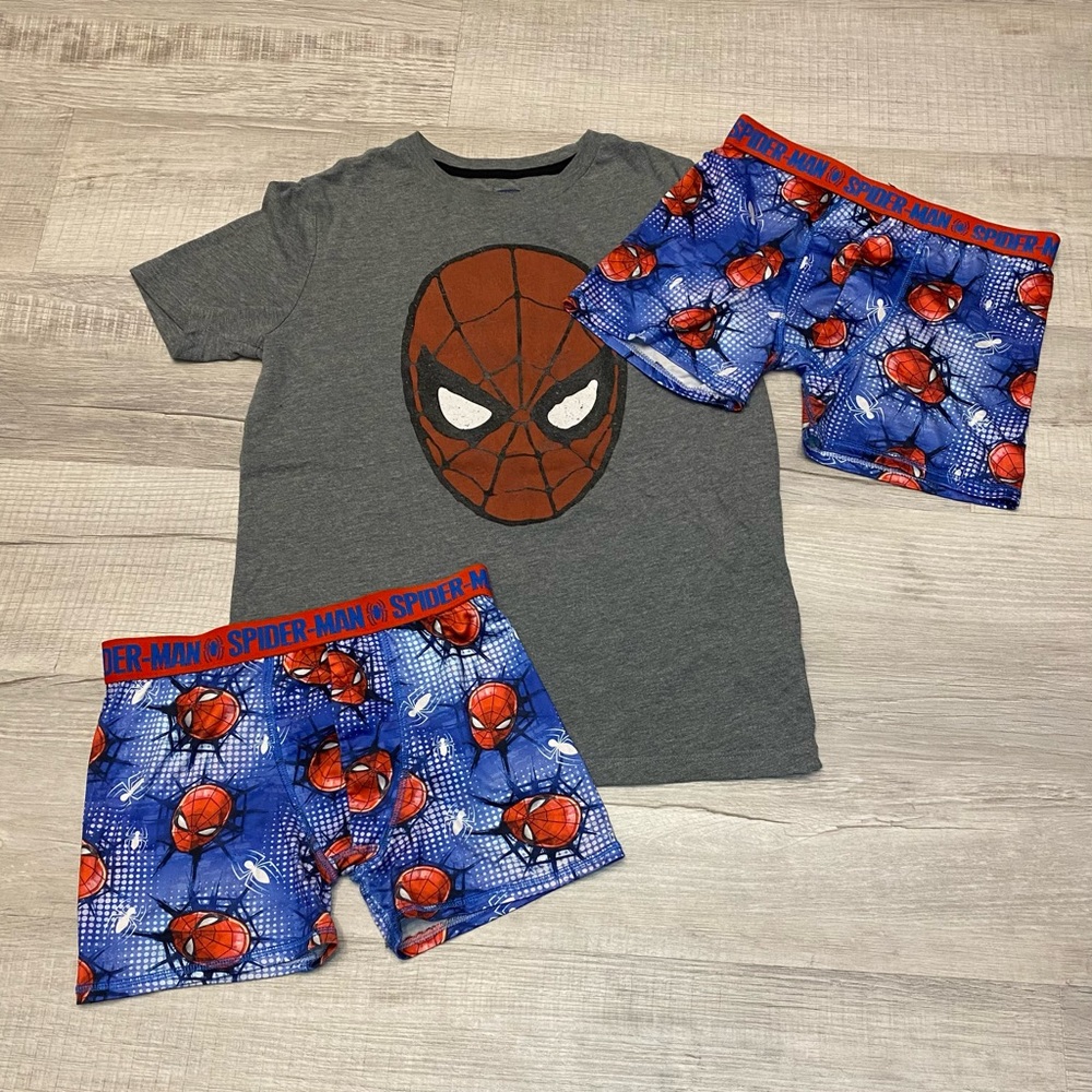 Spiderman Combo - T-Shirt and Underwear